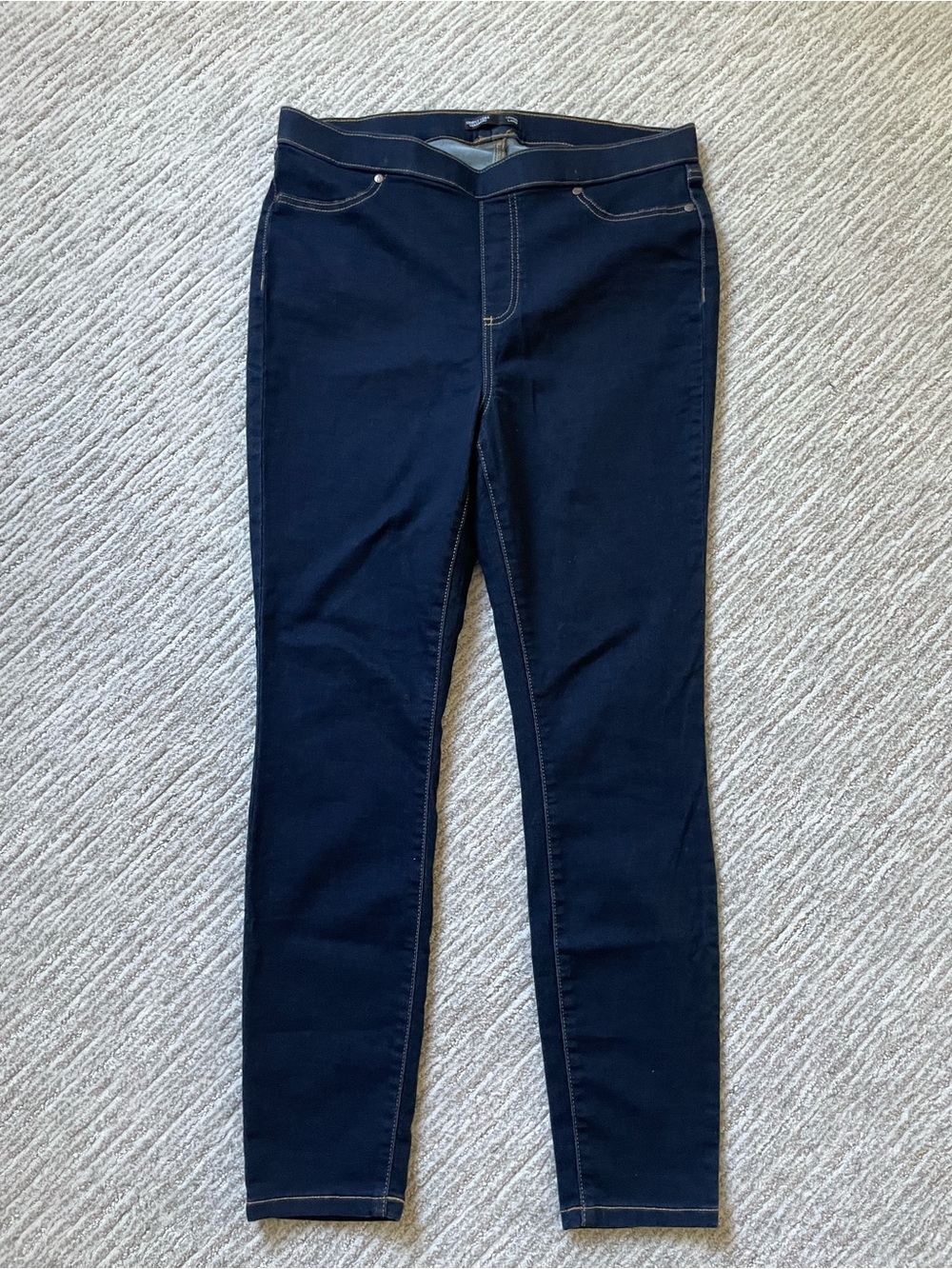 Simply Vera Vera Wang Navy Pull-On Jeggings